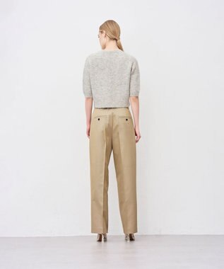 uncrave アルパカファーニット ショートトップス ナチュラル