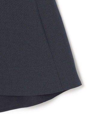 uncrave ウォッシャブルドライサップ テントラインブラウス ネイビー