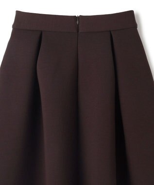 UNFILO L 【VERY×UNFILOコラボ】BEAUTY FORM JERSEY+ ボリューム フレアスカート ブラウン