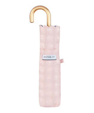 MOONBAT estaa 晴雨兼用 折りたたみ傘 3Dシート 日傘 遮光 遮熱 UV ピンク