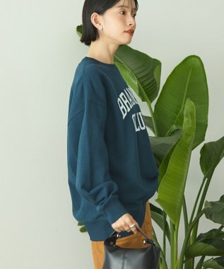 AMERICAN HOLIC アソートカレッジロゴ裏毛プルオーバー Navy