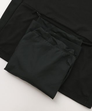 UNFILO 【ユニセックス】レイヤードプルオーバー ブラック系