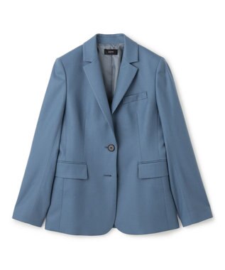 JOSEPH エアリーフランネル　ジャケット Cloudy Blue