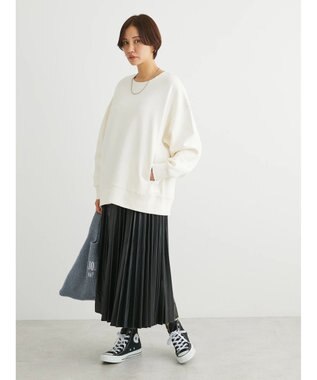 Green Parks ・ＳＵＧＡＲ　ＳＰＯＯＮ　ウラキモウオーバースウェット Off White