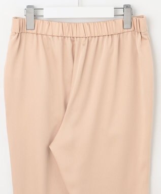 自由区 【洗える】チンツサテンタンブラー ジョガーパンツ ピンク系