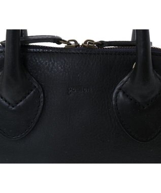 genten ミネルヴァ ミニボストン クロ