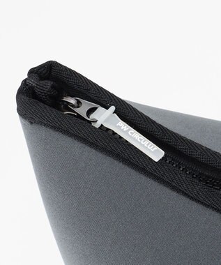 PW CIRCULUS 【EVEN・Double Eagleコラボ】サークルロゴ トートバック クラッチバッグ付き ライトグレー×ライム