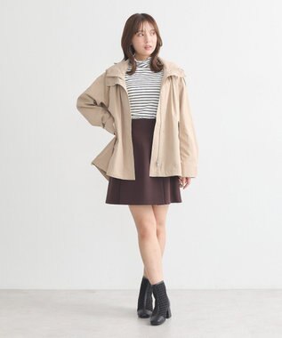earth music&ecology マウンテンパーカー Beige