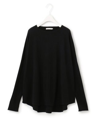 ICB 【洗える・WEB限定カラーあり】 ヴィスコースワイド プルオーバー ブラック系