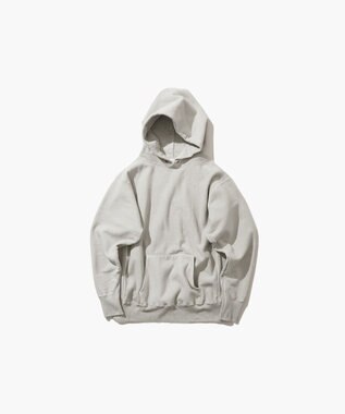 ATON NATURAL DYED URAKE | フーディー - UNISEX LIGHT GRAY
