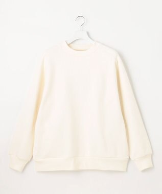 UNFILO MENS MOVE TEX モックネック裏起毛プルオーバー アイボリー系