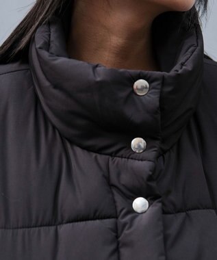 WEGO 【25年秋冬新作】ショートパファーベスト ブラック