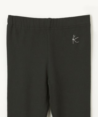 組曲 KIDS 【110-140cm】ソフトサーモ レギンス ブラック系