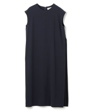 BEIGE， CINDY / サイドタックドレス Navy×Black