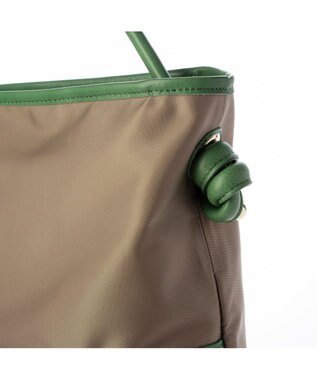 UNBILLION ペルケ perche / 1本手結びナイロントートバッグ ライトオーク