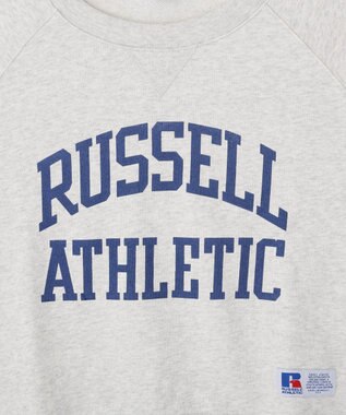 AMERICAN HOLIC 【RUSSELL】ロゴ半袖スウェット Gray Mixture