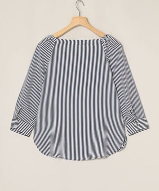 ONWARD Reuse Park 【23区】ブラウス春夏 ネイビー