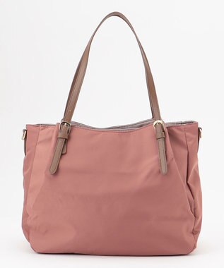 LA BAGAGERIE 【MONICA】ナイロン2WAYトートバッグ Mサイズ ピンク