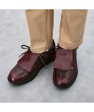 ASICS WALKING ランウォーク トラッド スニーカー LUX 3E ワイン