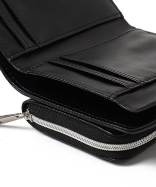 WEGO ギャザーリボンウォレット ブラック