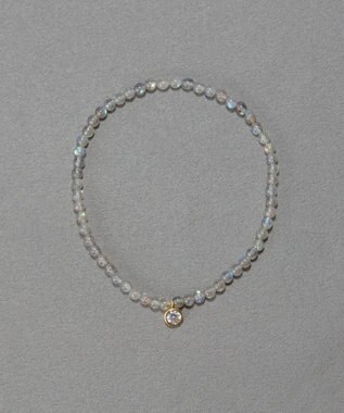 Phoebe ウィスパーストーンブレスレット　グレー/天然石 グレー