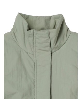 Green Parks 中わたスタンドカラーベスト Olive