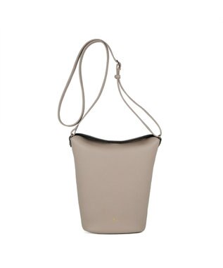 PELLE BORSA 縦型フラップショルダー Reinette レネット 4791 グレージュ