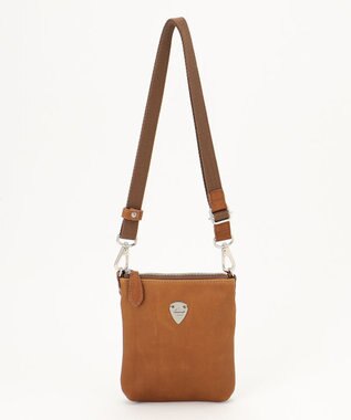 UNBILLION Otias クローム鞣し素上げ牛革モバイルSD ブラウン