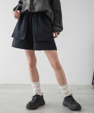 WEGO 2WAYパラシュートパンツ ブラック