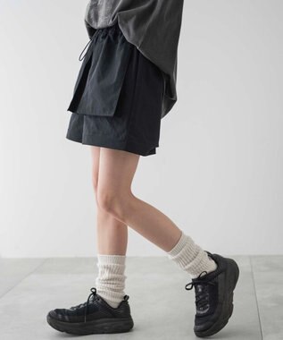 WEGO 2WAYパラシュートパンツ ブラック