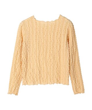 Green Parks ・ＲＡＹ　ＣＡＳＳＩＮ　フクレジャカードプルオーバー Orange