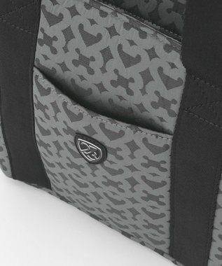 23区GOLF 【UNISEX】モノグラムカートバッグ　保冷機能で夏場のラウンドも便利！ ブラック系5