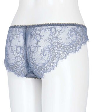 AMPHI ショーツ 【Glama-Rich グラマリッチ 脇スッキリタイプ】BYJ603とペア PYJ203 アンフィ／ワコール ブルー