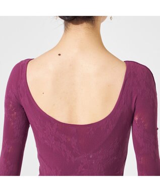 Chacott 【MAY NAGAHISA】ノーソーイングニットトップ パンジー