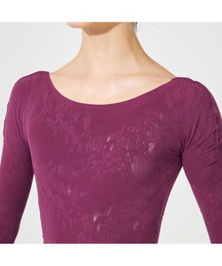 Chacott 【MAY NAGAHISA】ノーソーイングニットトップ パンジー