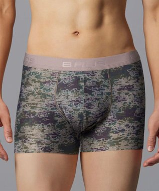 WACOAL MEN 【キモチイイパンツ】 ボクサーパンツ 動きにフィット フロント快適グラマラス 吸汗速乾 上質なフィット感 肌あたり軽減設計 前閉じ 下着 メンズ GT3371 /ブロス バイ ワコールメン オリーブ