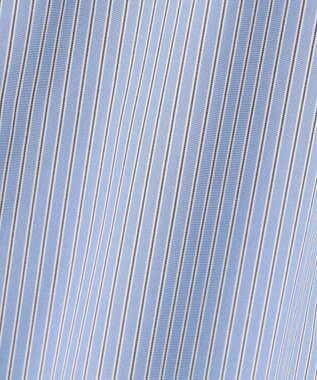 J.PRESS LADIES 【洗える・接触冷感・UVケア】エステネージュ シャツ ワンピース ブルーストライプ系