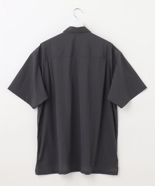 UNFILO MENS LIGHT MOVE 半袖シャツ チャコール