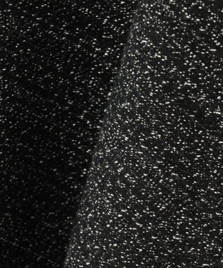 組曲 ファンシーツイード Vネックジャンスカ ブラック系