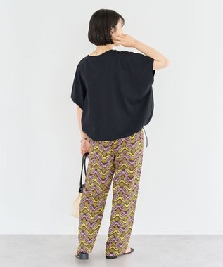 Green Parks 裾ドロストバルーンＴＥＥ Black