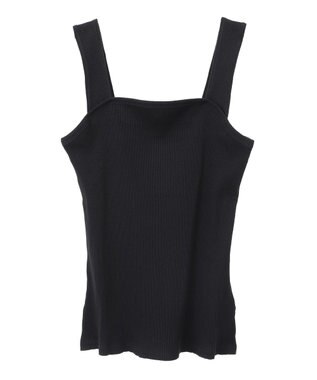 earth music&ecology ワイドストラップキャミソール Black