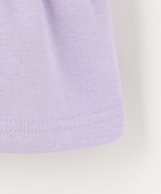 ANY KIDS 裏シャギーポシェットトレーナー ラベンダー×ハート