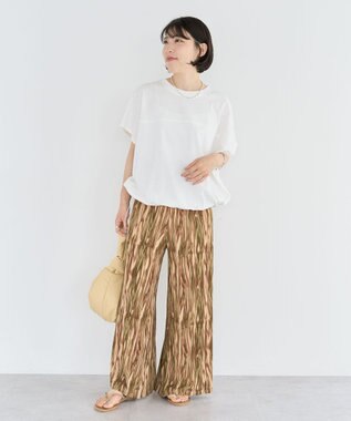 Green Parks 裾ドロストバルーンＴＥＥ Off White