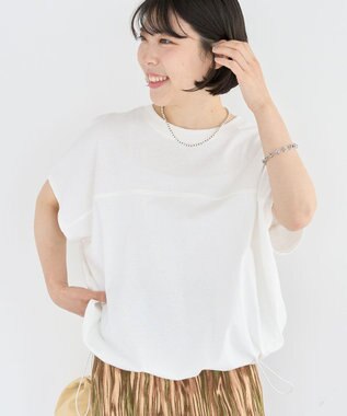 Green Parks 裾ドロストバルーンＴＥＥ Off White