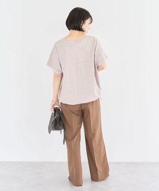 Green Parks 裾ドロストバルーンＴＥＥ Gray Beige