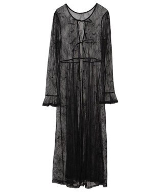 earth music&ecology SET2点レースワンピース＋キャミワンピース ブラック