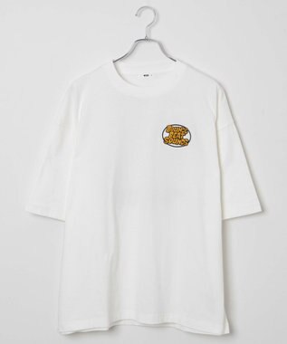 WEGO 【ユニセックス着用ITEM】サークルロゴBIGT（S） ホワイト