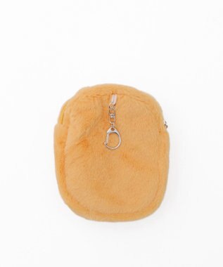 WEGO アニマルカードホルダーポーチキーホルダー ライトブラウン