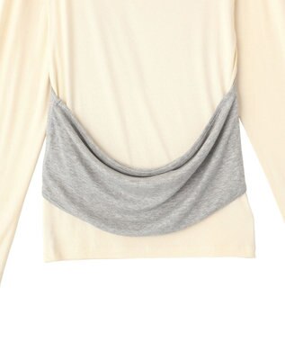 CRAFT STANDARD BOUTIQUE 2点セット/ホルターネック+ロンTee Ivory