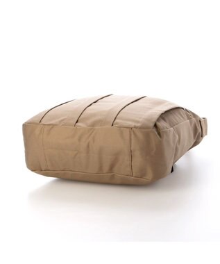 UNBILLION ペルケ perche / ベンダイルコットンスコッチガードプリーツショルダー ベージュ